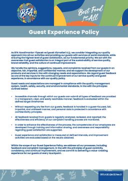 Customer Experience